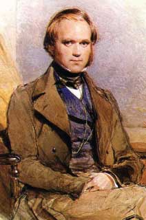 Portrait de Charles Darwin par George Richmond à la fin des années 1830.